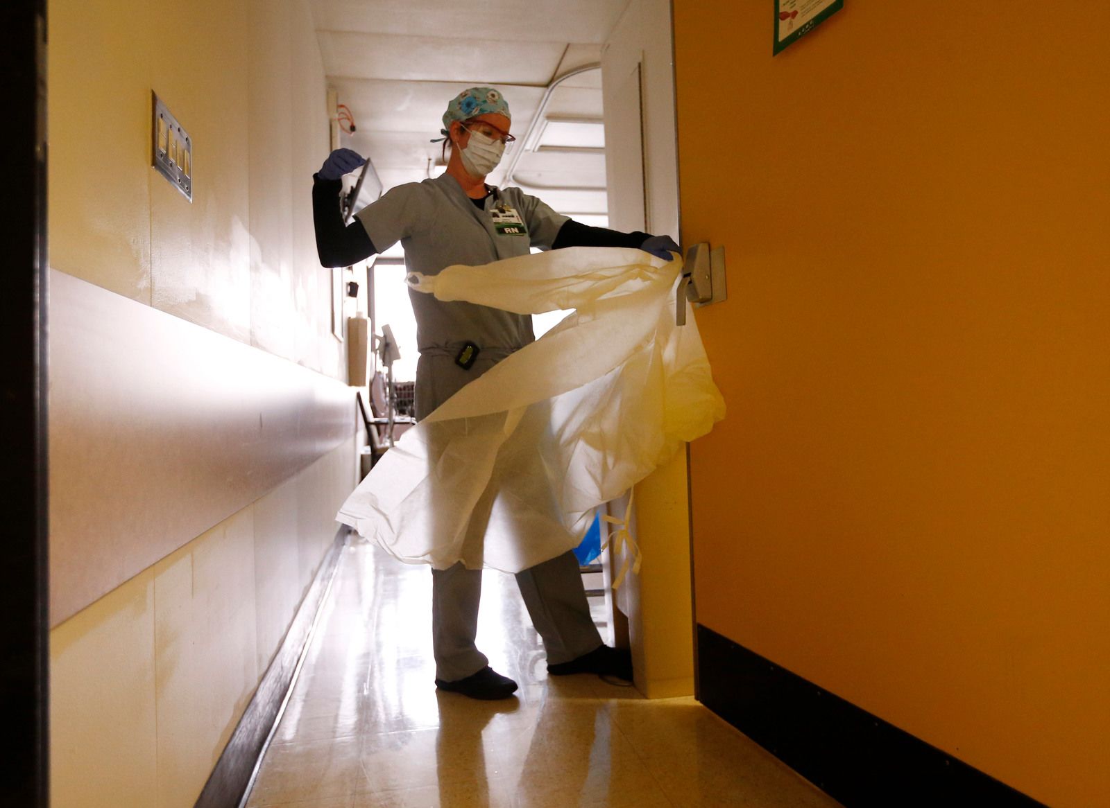 Inside a Covid-19 floor: Erie County Medical Center